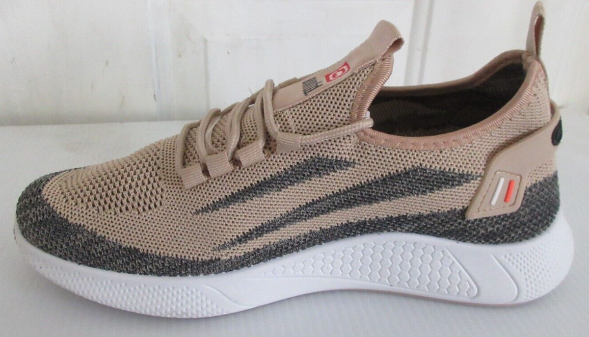 Ecko Unlimited Men's Beige/Grey Comfort Walking Sneaker