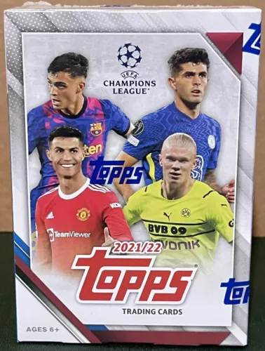 2021-22 Topps Soccer UEFA Champions League Blaster - Factory Sealed