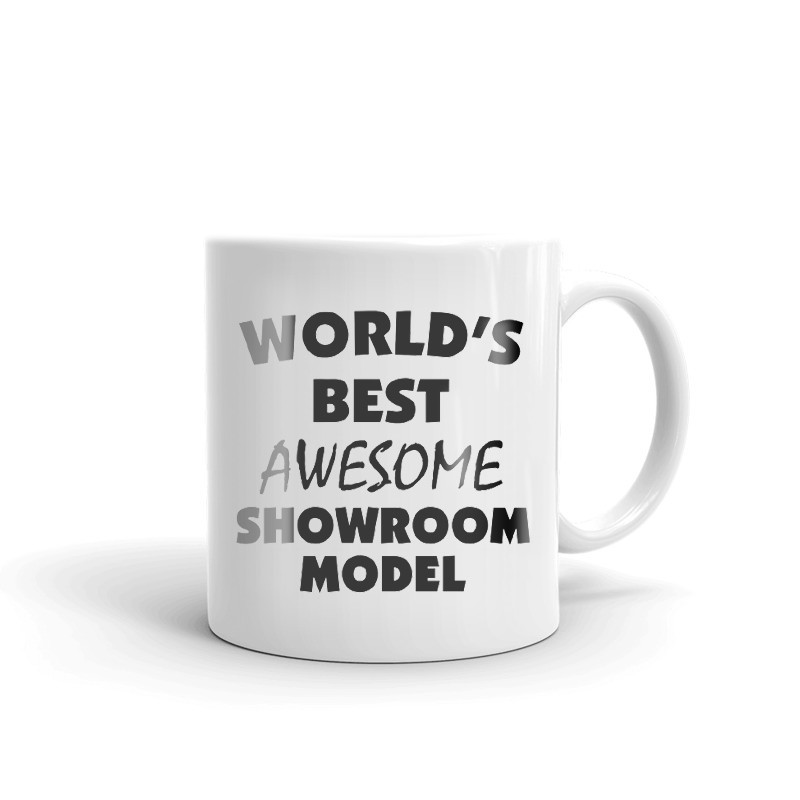 World's Best Awesome Showroom Model Coffee Tea Ceramic Mug Office Work Cup Gift