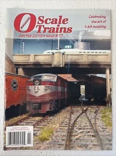 O Scale Trains Magazine #77 January 2015 Model Trains Model Railroad