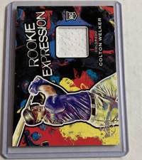 2022 Panini Diamond Kings- COLTON WELKER Rookie Expressions Relic RC Rookie