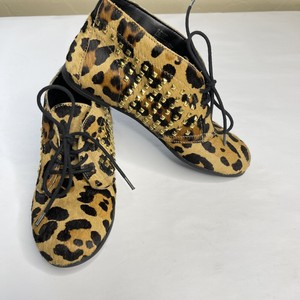 jessica simpson leopard ankle boots Yapaş