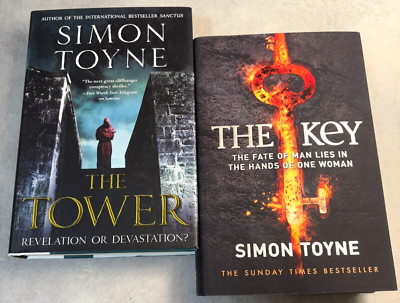 The Tower & The Key - The Sanctus Trilogy - Simon Toyne Signed 1st Editions