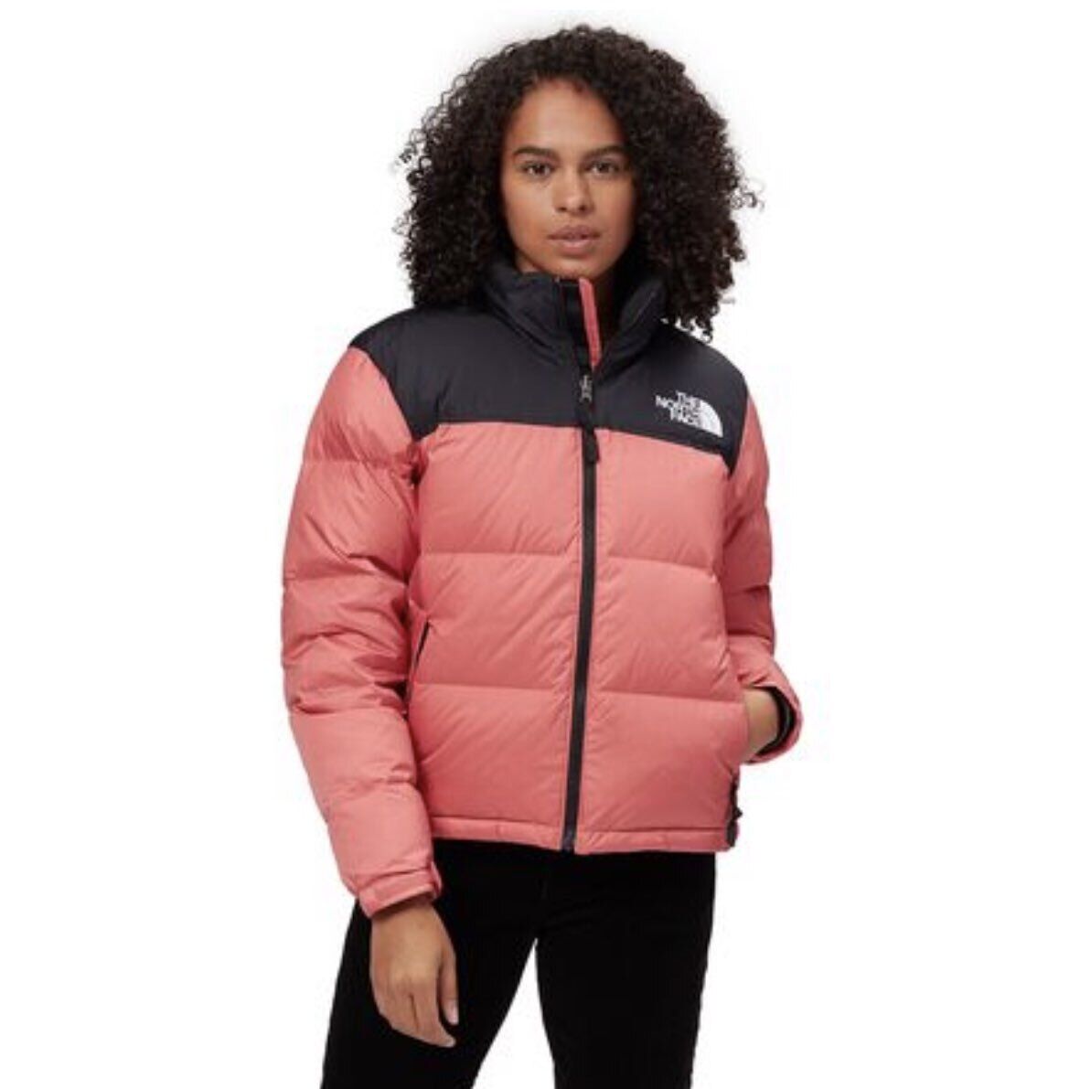 Women The North Face 1996 retro nuptse 700-down jacket -Faded Rose | eBay