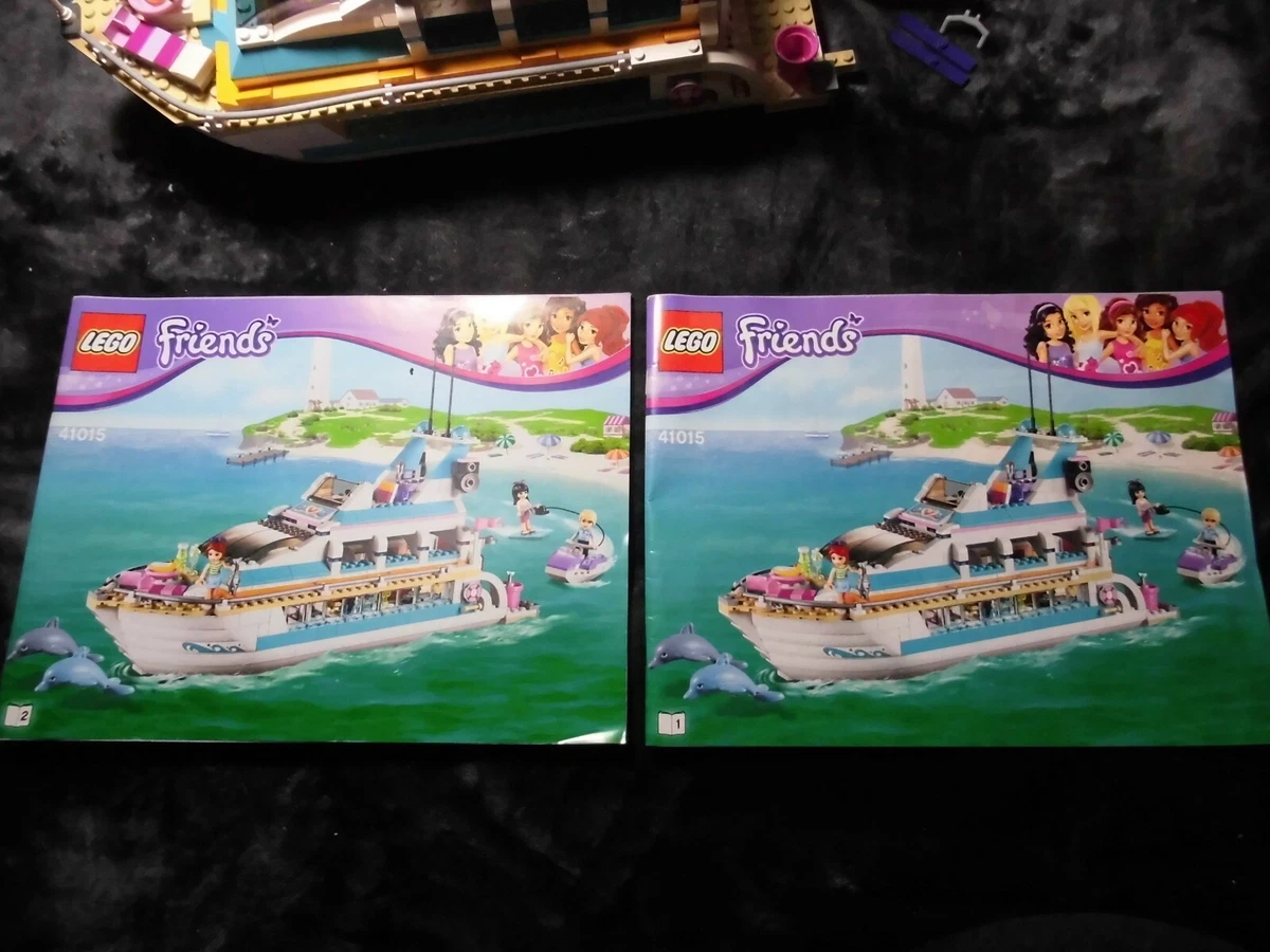 LEGO FRIENDS 41015 Yacht Dolphin Cruiser eBay