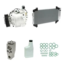 AC Compressor & Condenser Kit Fits Mitsubishi Outlander 14-16 OEM QS90 KTC491-1