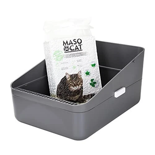 Unique litter outlet box