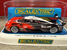 Scalextric C4515 Cadillac V-Series.R - Whelen Engineering Slot Car - New