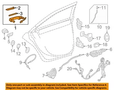 GM OEM 09-24 ATS Rear Door Lock Hardware-Handle, Outside 13598625