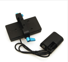 15mm Battery Power Supply Plate Mount For F970 Battery For Canon 5D3 7D 60D