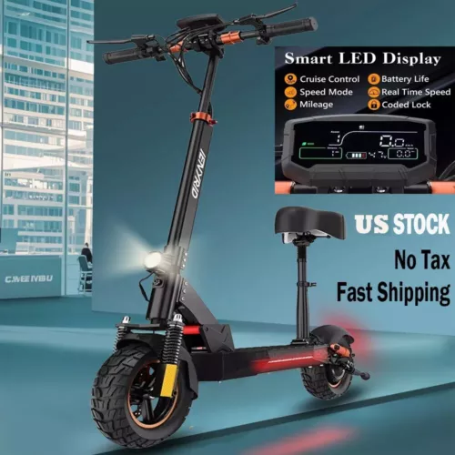 iENYRID Electric Scooter For Adult Seat 800W Motor 28MPH 30 Miles City E-Scooter