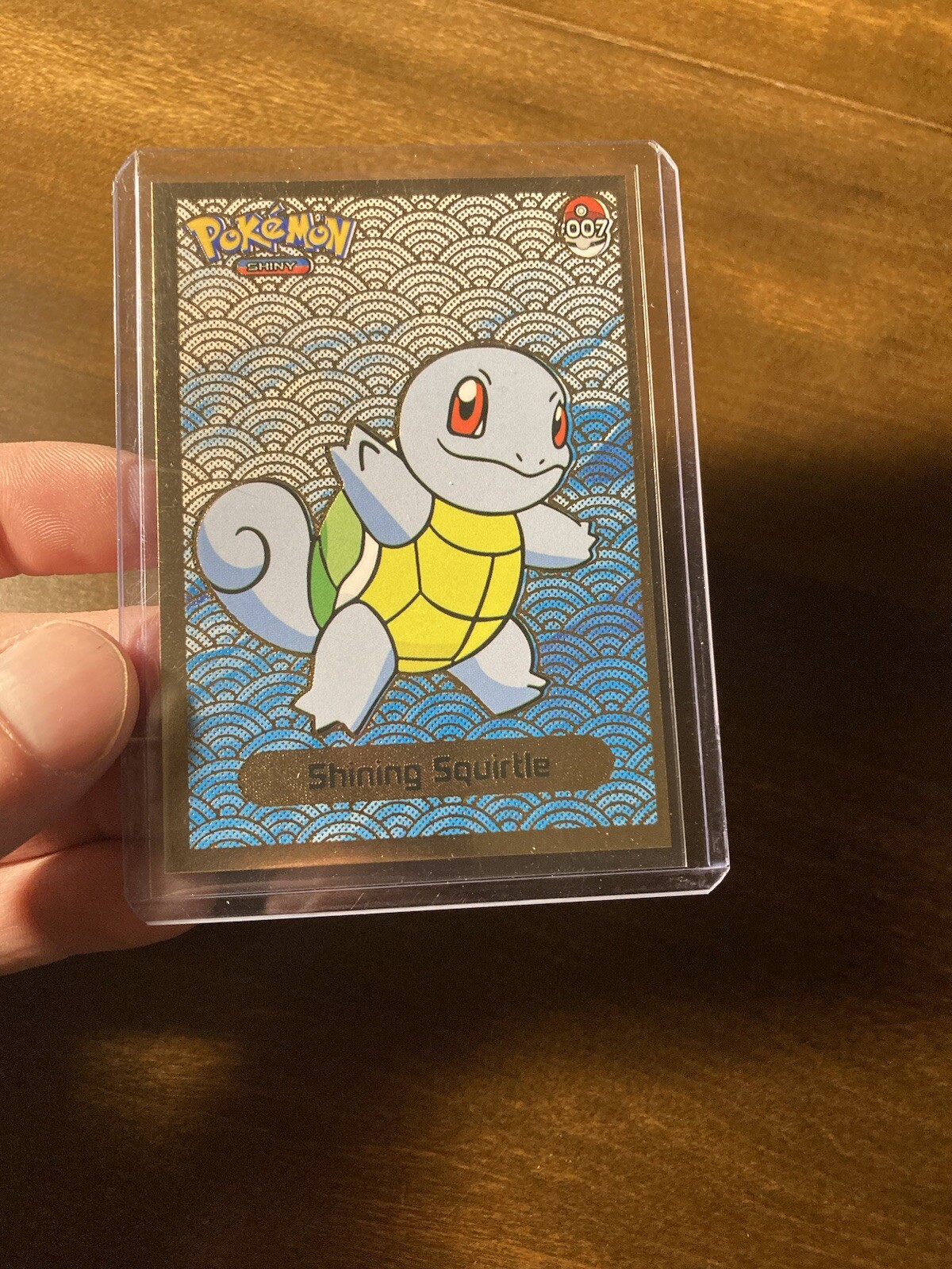 1997 Pokemon WOTC Shining Squirtle #07 Rare Vintage Card
