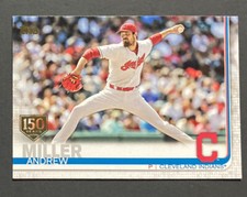 2019 Topps - 150 Years Gold Stamp-Andrew Miller Cleveland Indians-#293