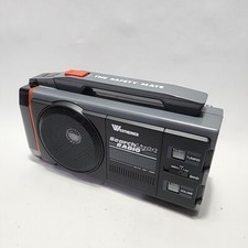 Westheimer Search Light Radio AM / FM Radio Gray Tested Working