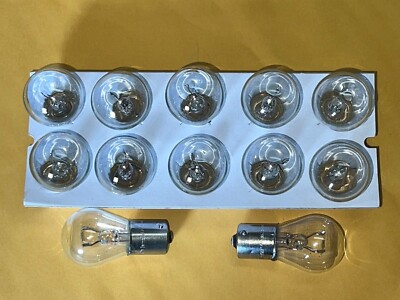 TRIFA 6V 21 W tail/ stop/ turn signal bulbs qty of 12 NTO BA15s base K15847