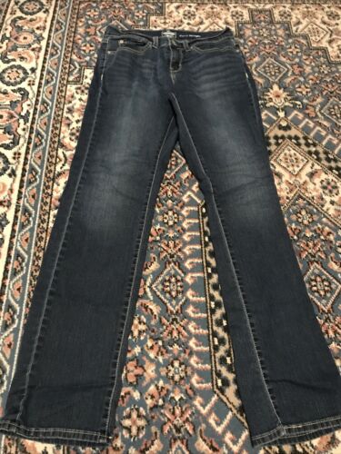 Womens Levi Strauss Signature Gold Med Wash Jeans Curvy Straight 6M W28 L32  EUC | eBay