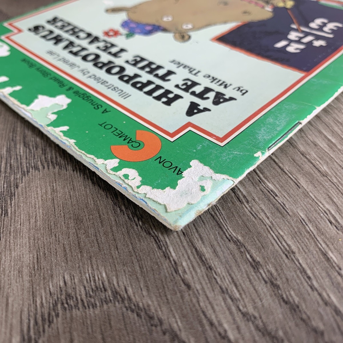 A Hippopotamus Ate the Teacher by Mike Thaler an Avon Camelot Books PB 1981  9780380780488| eBay