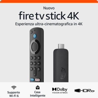 AMAZON FIRE TV STICK 4K / 4K PLUS (NO SELECT) +TELECOMANDO ALEXA