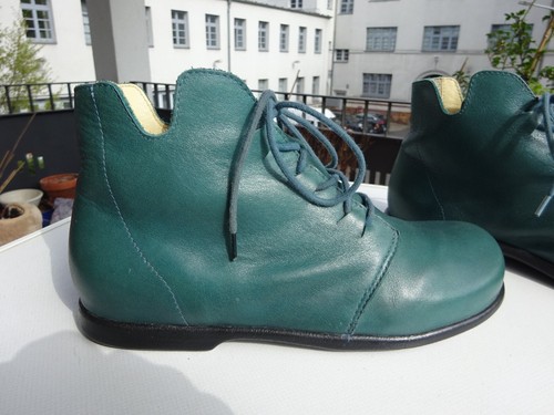 WALDVIERTLER GOART Damen Schuhe Stiefel Leder Austria Gr.38 F Schmal-Mittel TOP - Bild 3 von 15