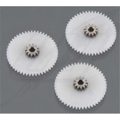 Hitec Metal Plastic First Gear for HS-225MG / 5245MG Servos (3pcs) 55018