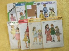 Simplicity Patterns  CUT PATTERNS  All Size 3          Listing 5791
