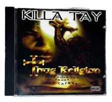 Killa Tay Thug Religion CD Bay Area Rap G-Funk Capone C-Bo Guce Bullys Wit Fully