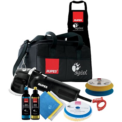 RUPES Orbit Kreiselpoliermaschine Karosserie Auto Kit LHR75E LUXURY