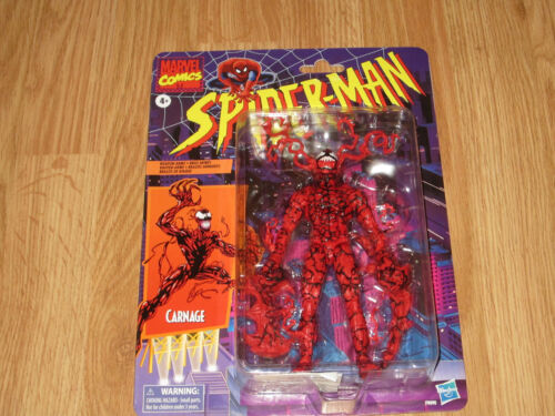 Marvel Legends Target Exclusive Retro Spider-Man Animated Series Carnage MIB