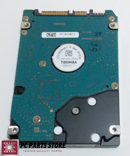 Toshiba 120GB 2.5" MK1246GSX HDD2D91 B UK01 T G002217A PCB PARTS REPAIR - Picture 3 of 5