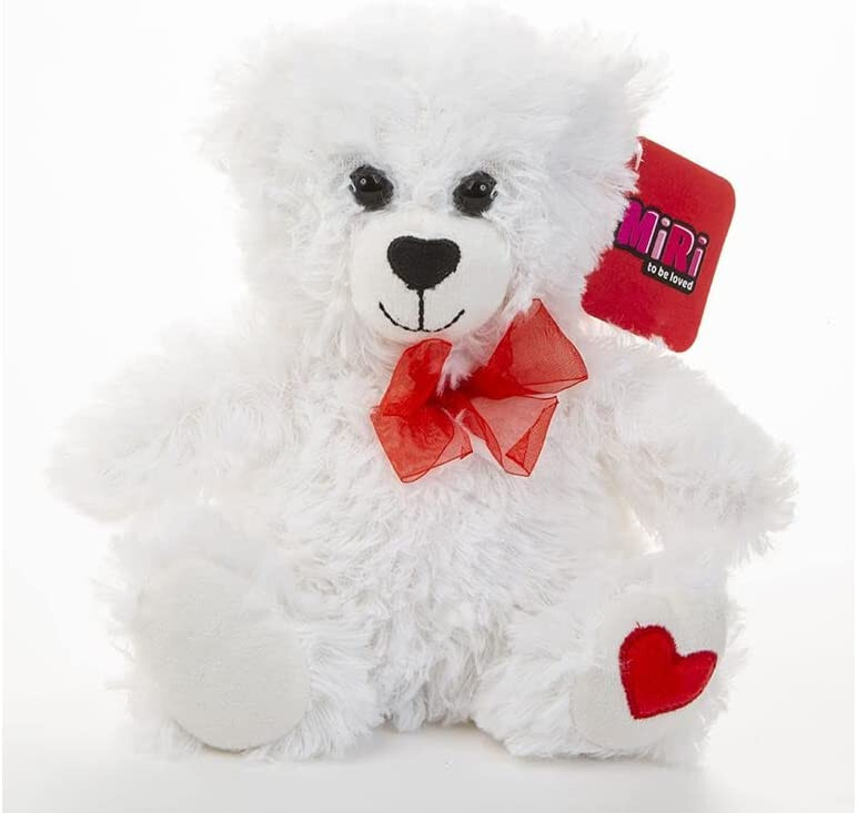 Personalized Teddy Bear With Photo & Text – White Plush, 8 Inch, Hoodie & Rose, Gift For Mom From Son/Daughter - View #6