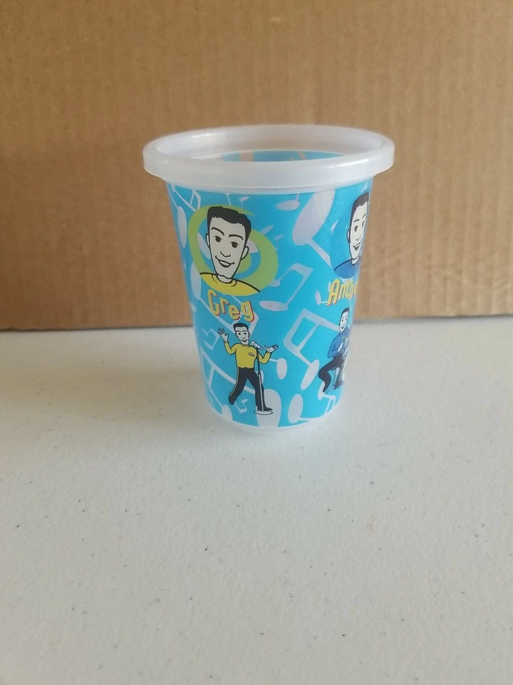 The Wiggles First Year Reusable Cup Greg Murray Anthony Jeff 10oz take n toss - Image 2 of 4