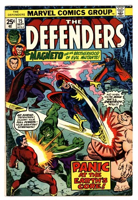 Defenders #15 VF 8.0 1974 Sal Buscema Cover