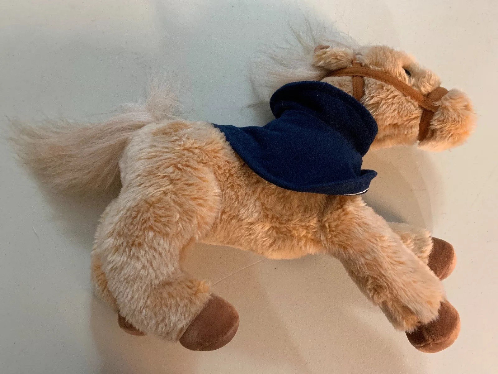 Wells Fargo Legendary Pony Nellie Tan Blu Giacca Peluche Animale 2015