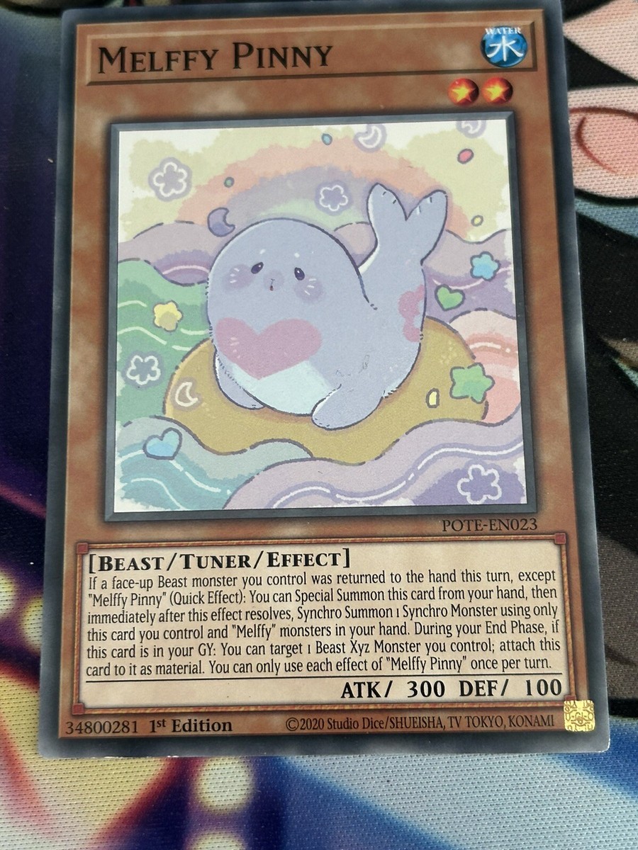 Yu-Gi-Oh! Melffy Pinny POTE-EN023 1st Edition Common