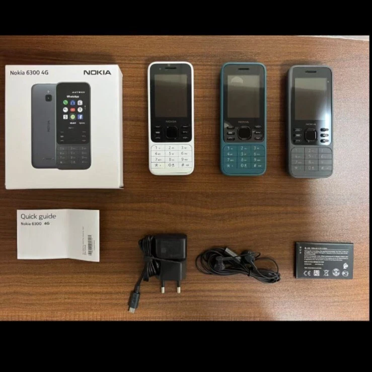 NEW ! Nokia 6300 4G LTE Cell Phone 3 Colors Unlocked Dual GSM KaiOS cell Phone - Image 4 of 4