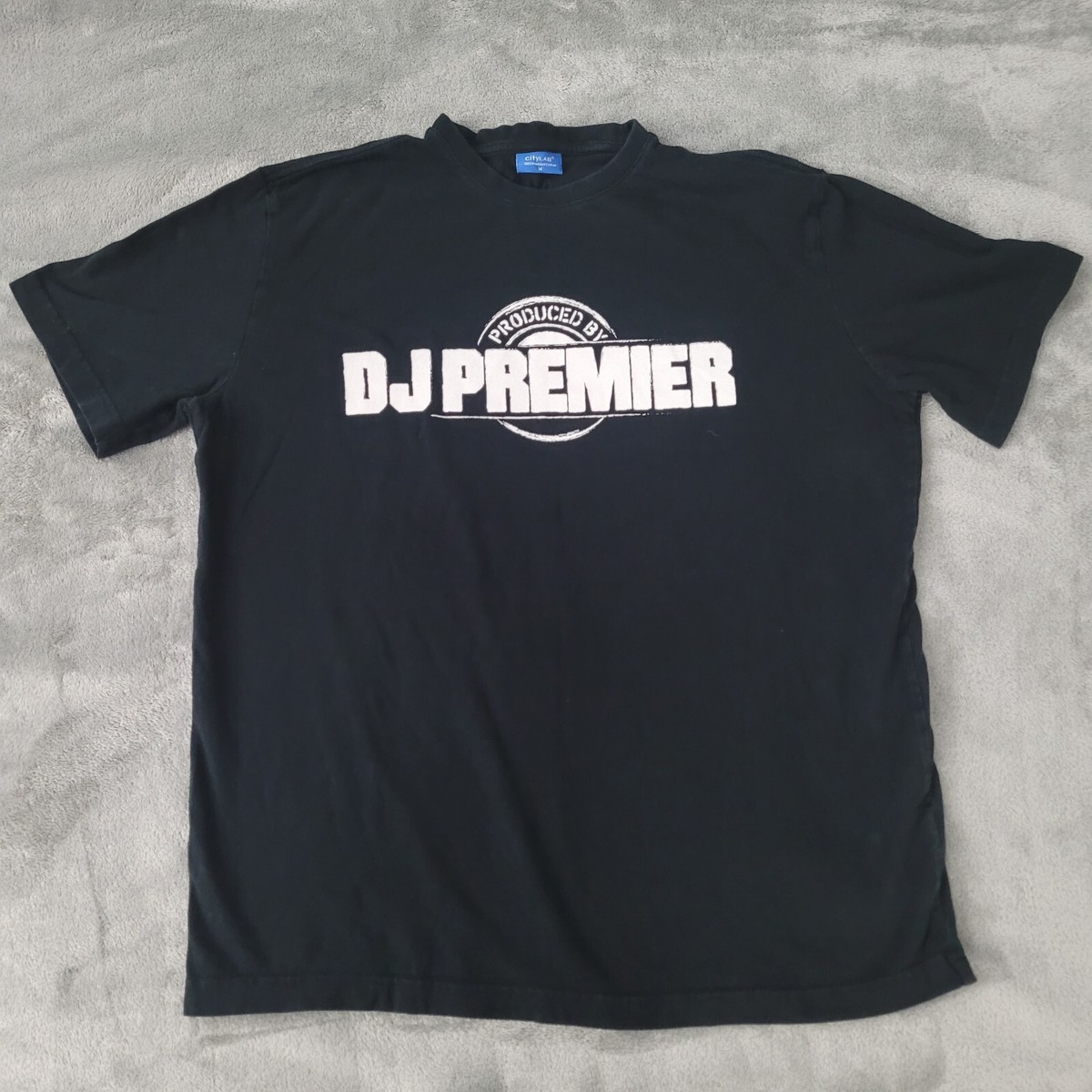 Vintage Y2k Gang Starr DJ Premier Guru East Coast Hip Hop Rap Tee  