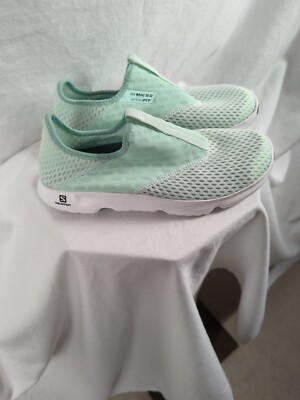Salomon RX 5.0  Endo fit Moc womens  size 8.5 seafoam green