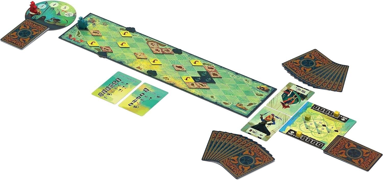  AllPlay Sail Board Game - Co-op Trick Taking Game - 2 Players -  20 Minute Play Time (Sail: Seafarer Expansion) : Toys & Games