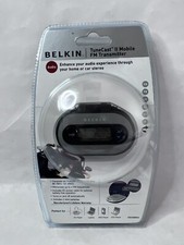 Belkin TuneCast II Mobile FM Transmitter Model F8V3080 NIB Free Shipping