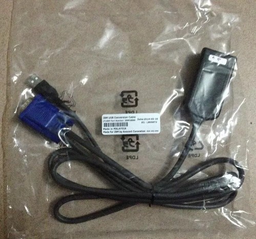 IBM USB KVM Switch Conversion Cable Adapter Module SIM POD 39M2899 39M2909 - Bild 2 von 2