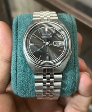 Vintage Seiko 5 Actus Automatic 21 Jewels Black Dial Japan Men’s Watch 7019-7070