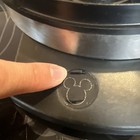 Disney Mickey Mouse Waffle Maker – Classic Mickey Stainless Steel (w/ box) — photo 6