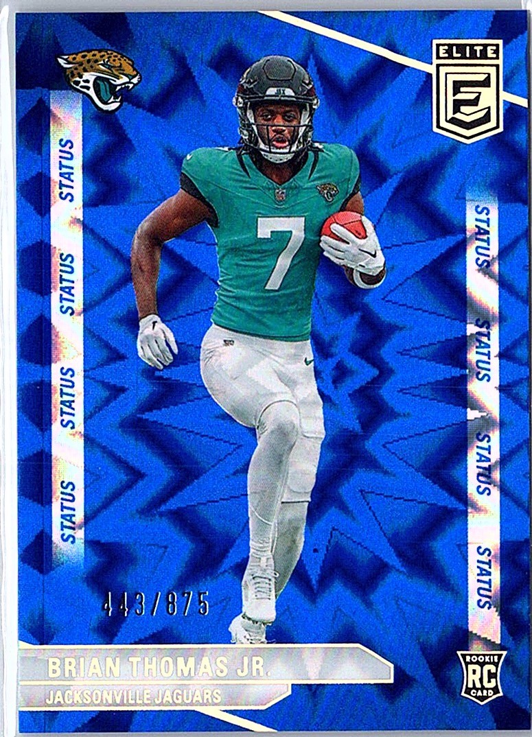 2024 Donruss Elite #106 Brian Thomas Jr. Status Explosion #/875