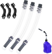 Gas Cans Racing Fuel Jug Hose Kit, fuel Can Spout for 3/5/5.5 Gallon Black