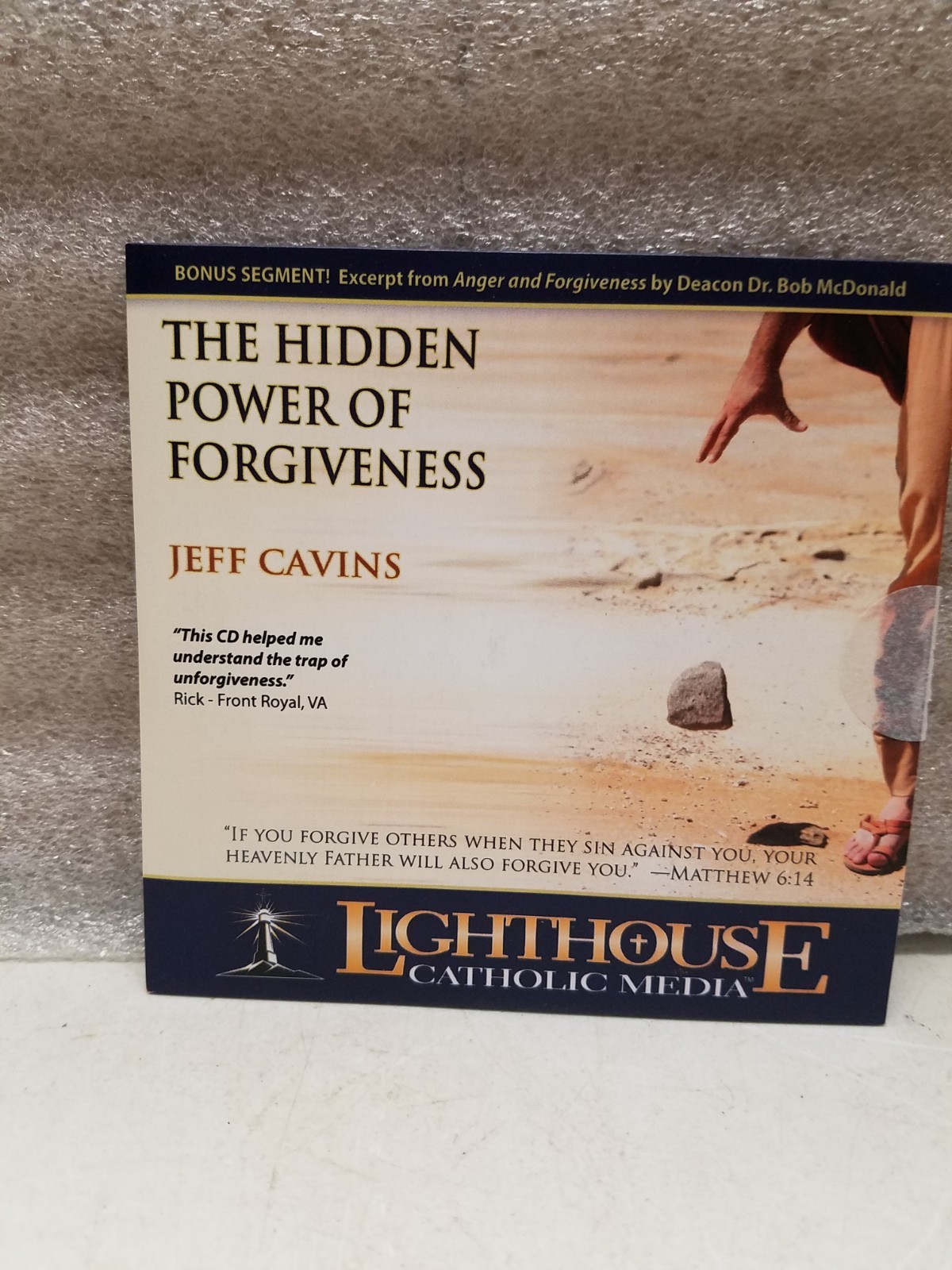 The Hidden Power of Forgiveness by Jeff Cavins 2012 Audiobook CD (D)