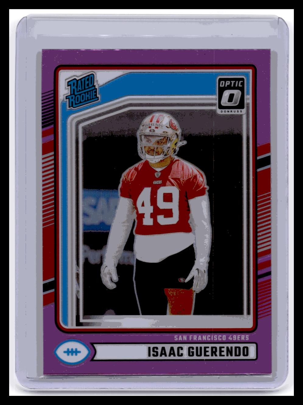 2024 Donruss pink optic preview #336 Isaac Guerendo RC