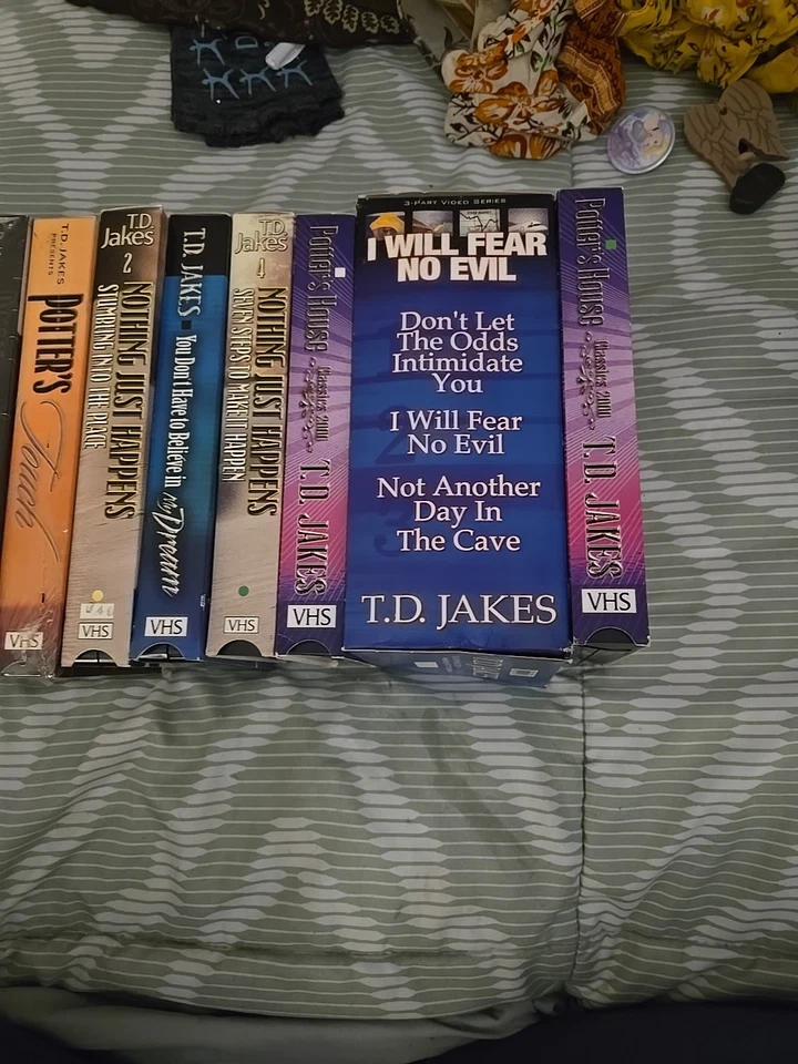 TD Jakes 13 VHS Tapes T.D. Jake's Multiple VHS Tapes - Image 3 of 3