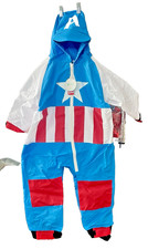 Captain America Cuddle Club One Piece Rain Su...
