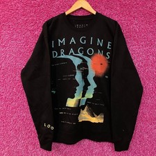 Imagine Dragons Loom World Tour 2024 Crewneck Sweatshirt Large