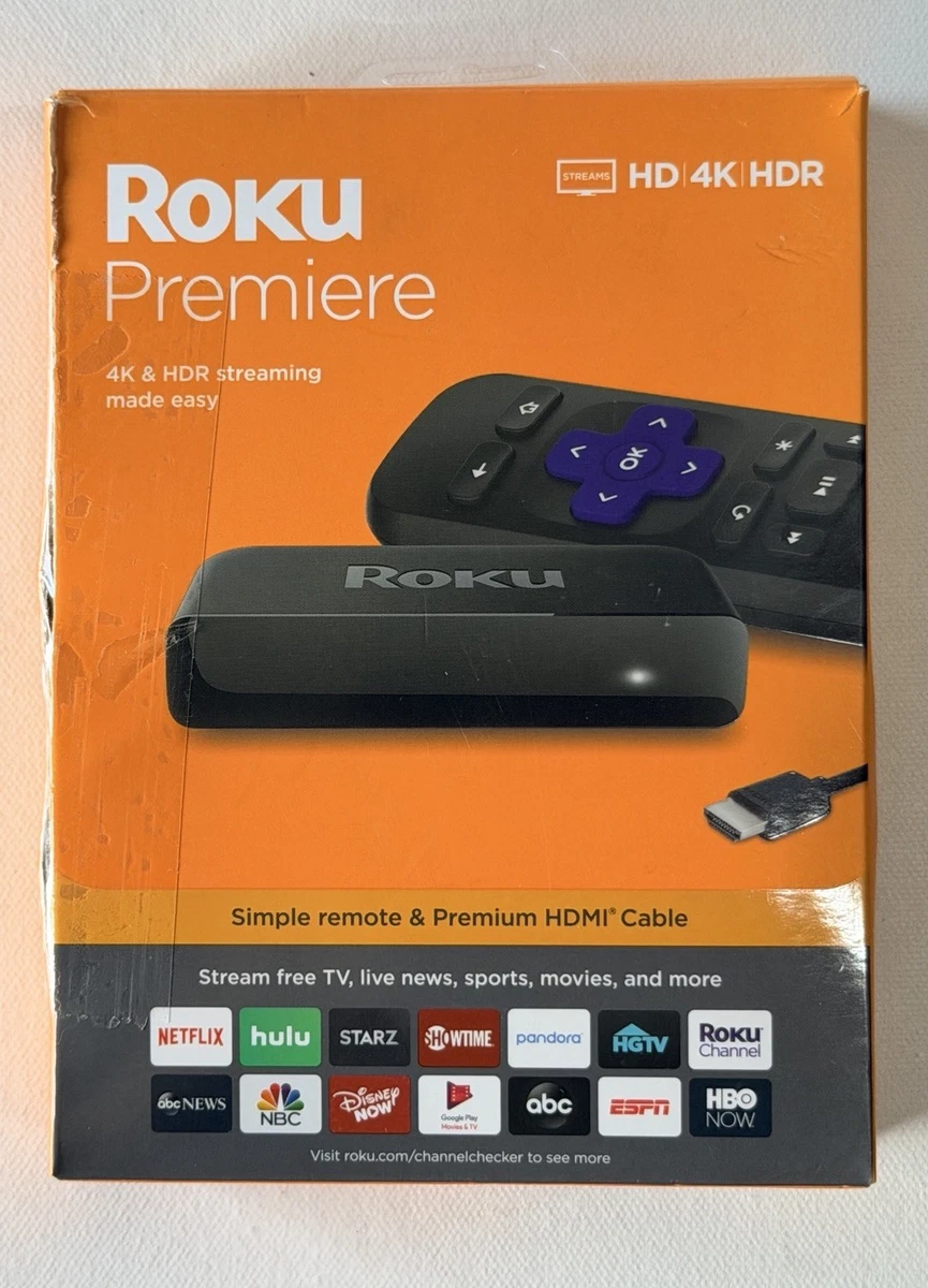 Quad Core Roku Premiere Roku OS Media Streamers for sale | eBay